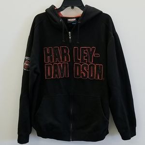 Harley Davidson hoodie jacket